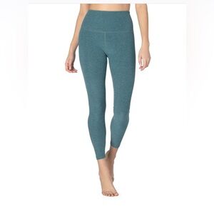 Beyond Yoga teal leggings